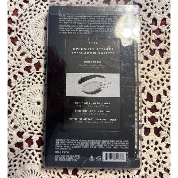 ELF cosmetics Opposites Attract Eyeshadow Palette Limited Edition - Picture 2 of 2